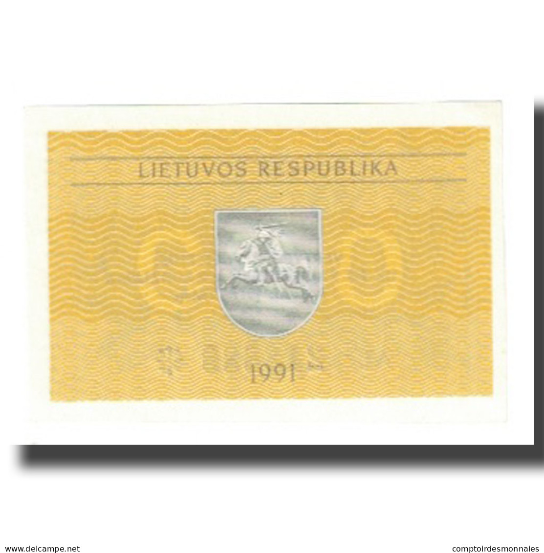 Billet, Lithuania, 0.20 Talonas, 1991, KM:30, NEUF - Litouwen