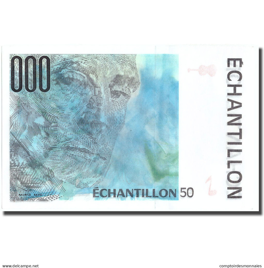 France, 50 Francs, échantillon, SUP+ - Fouten