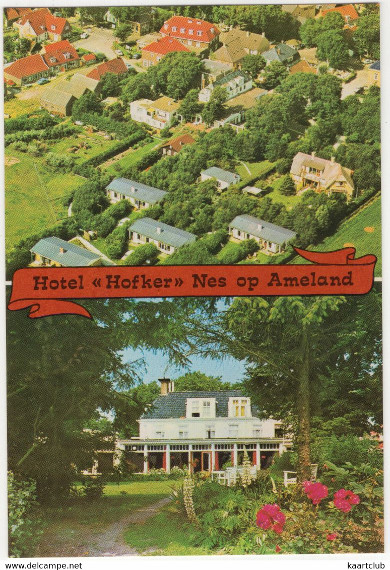 Nes Op Ameland - Hotel 'Hofker' - (Wadden, Nederland / Holland) -  L 1294 - Aerophoto-Schiphol No. 30590 - Ameland