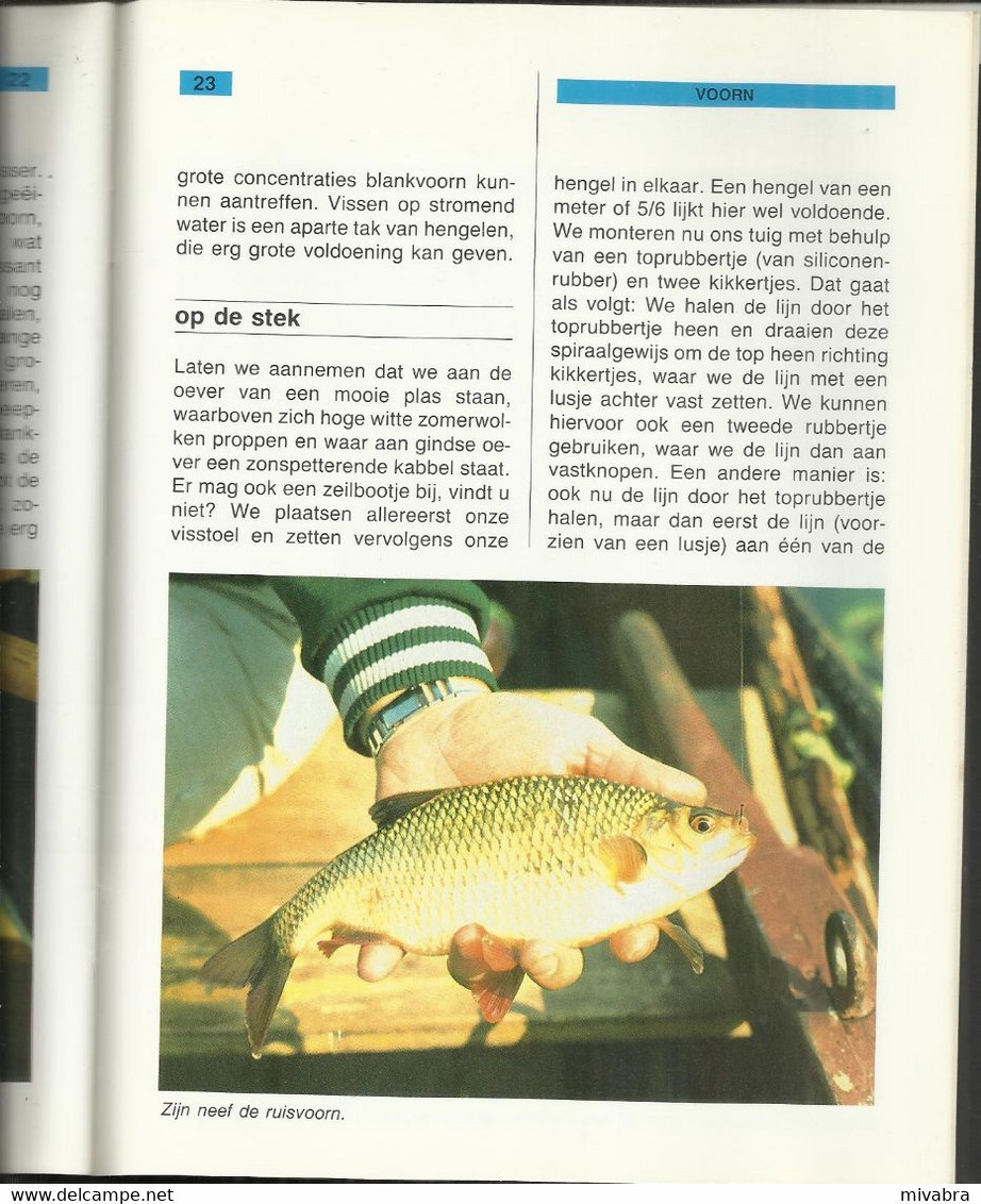 VNK HENGELSPORTGIDSEN IN KLEUR - N° 64 - BETER VISSEN OP VOORN - UITGAVE VOORWALT & VAN NIKKELEN KUIJPER - 1983 - Fishing