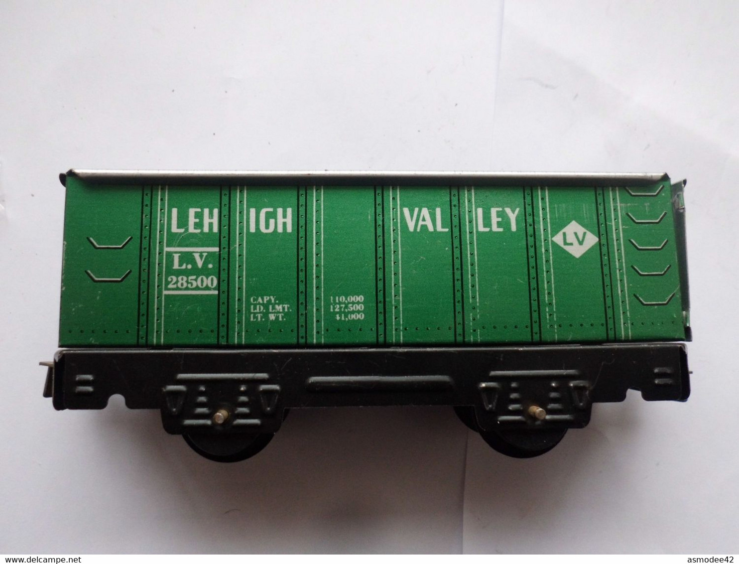 HORNBY HACHETTE LOT DE 6 WAGONS ECARTEMENT 0  SANS BOITE - Güterwaggons