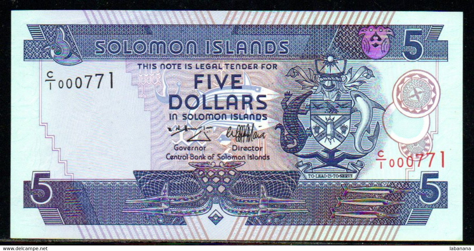 659-Salomons 5$ 1986 C1-000 Neuf - Salomons