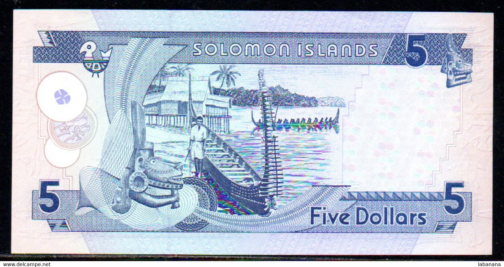 659-Salomons 5$ 1986 C1-000 Neuf - Solomonen