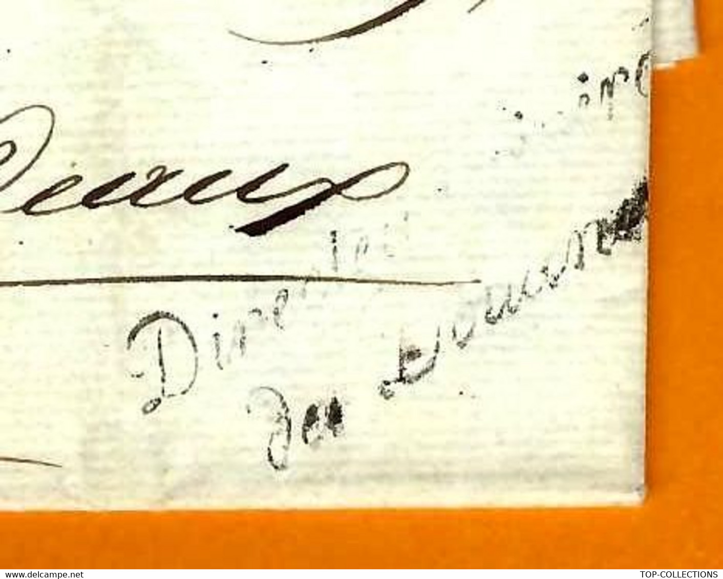 1814 ENTETE DOUANES IMPERIALES (rayé) Paris Pour Bordeaux Clossmann TAXE SUR SUCRE NAVIRE AMERICAIN DROITS DE DOUANE - Historische Documenten