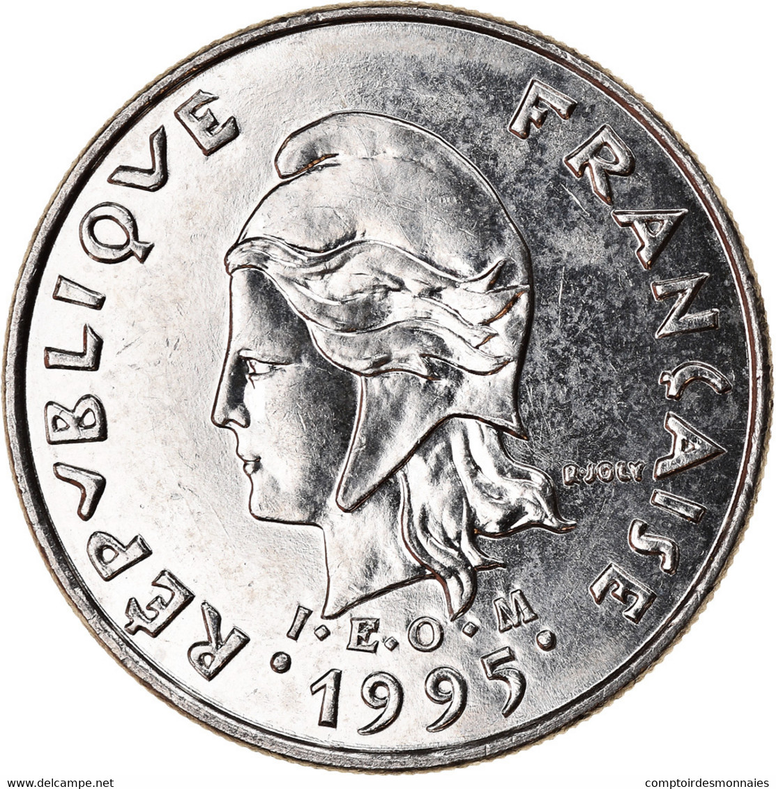Monnaie, Nouvelle-Calédonie, 10 Francs, 1995, Paris, SUP+, Nickel, KM:11 - New Caledonia