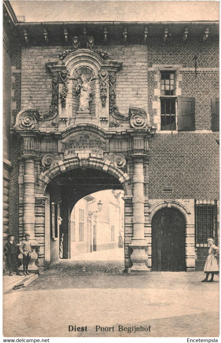 CPA - Carte Postale Belgique-Diest Poort Begijnhof    VM47981 - Diest