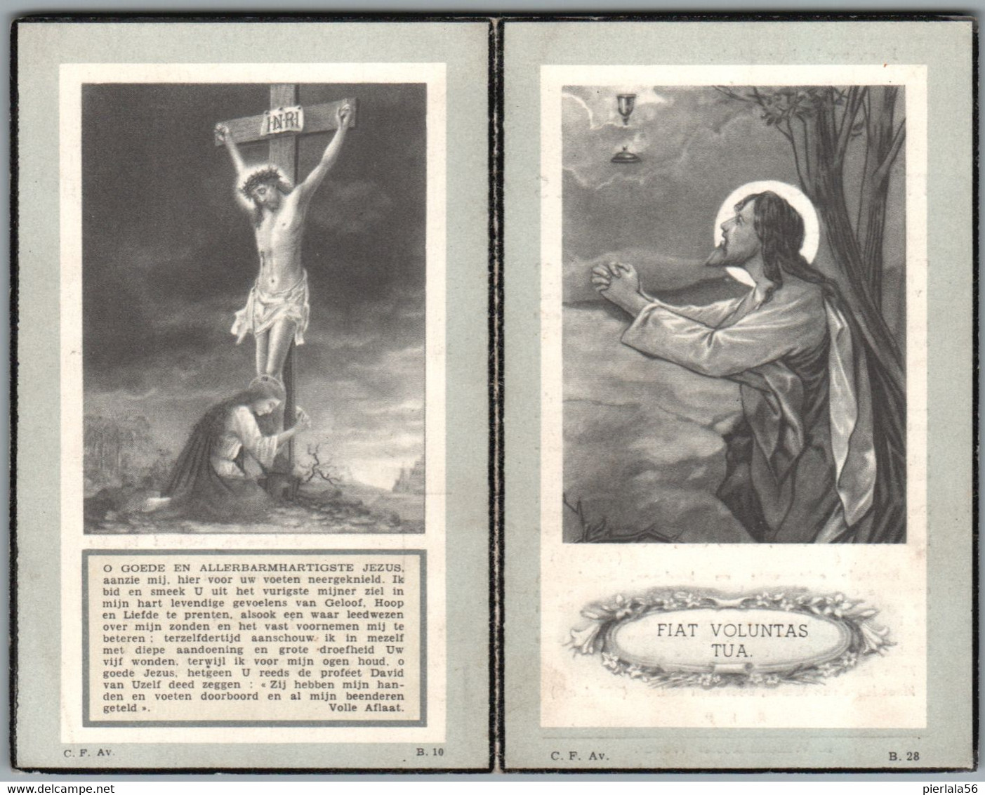 Bidprentje OLV Waver - Serneels Frans Jozef (1882-1951) - Devotion Images