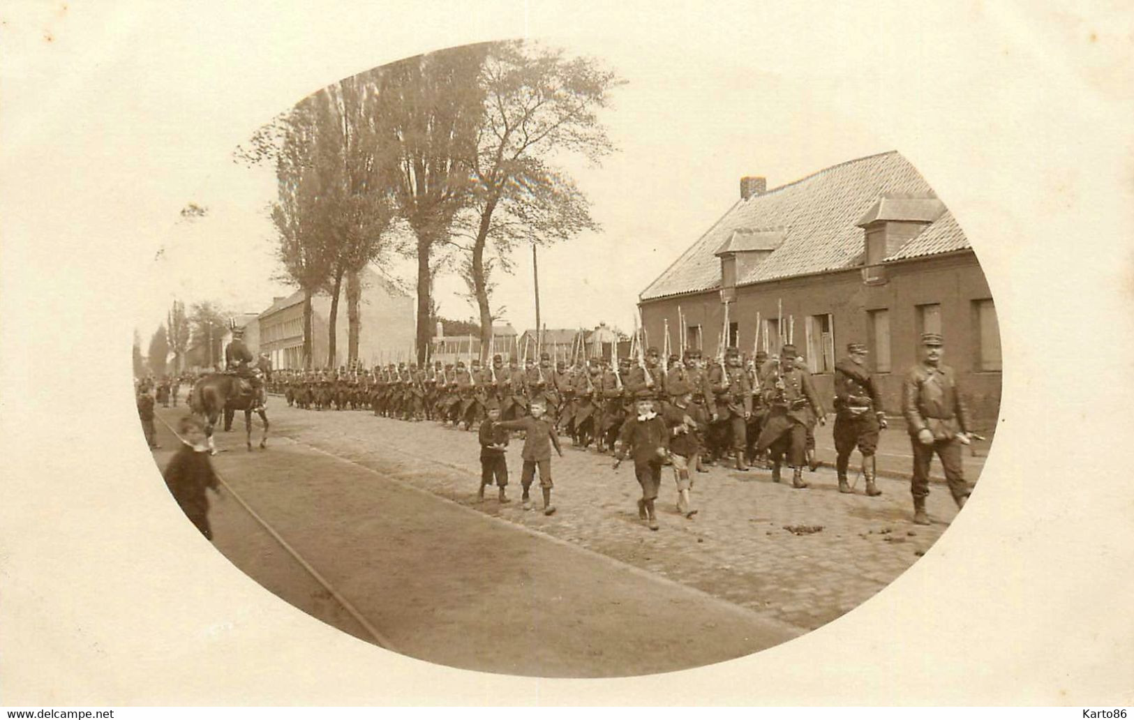 Bruay Sur L'escaut * RARE 4 Cartes Photos * Les Grèves Du Nord Avril Mai 1906 * Grève * LIRE TEXTES !!!! - Bruay Sur Escaut