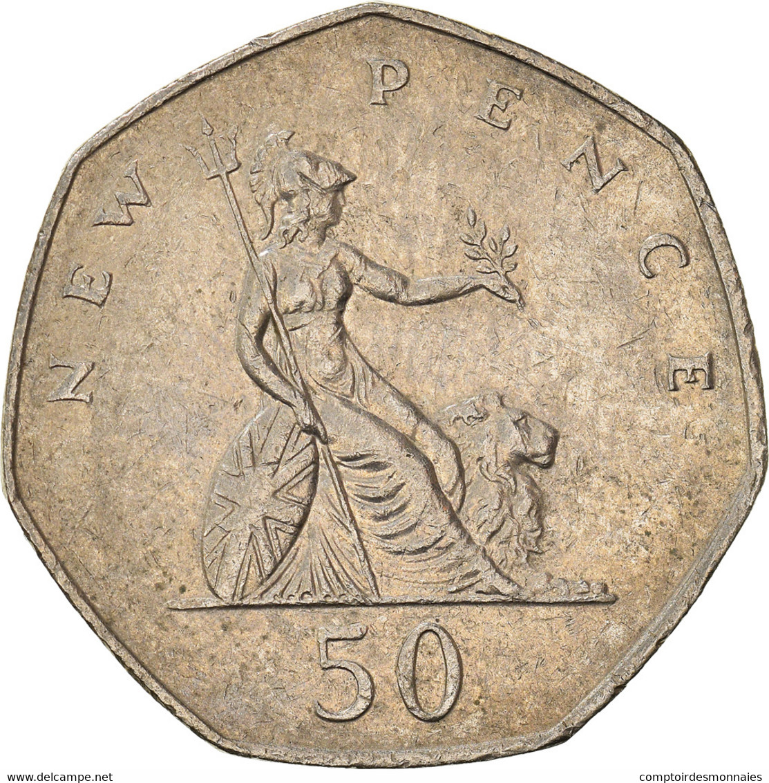 Monnaie, Grande-Bretagne, 50 New Pence, 1979 - 50 Pence