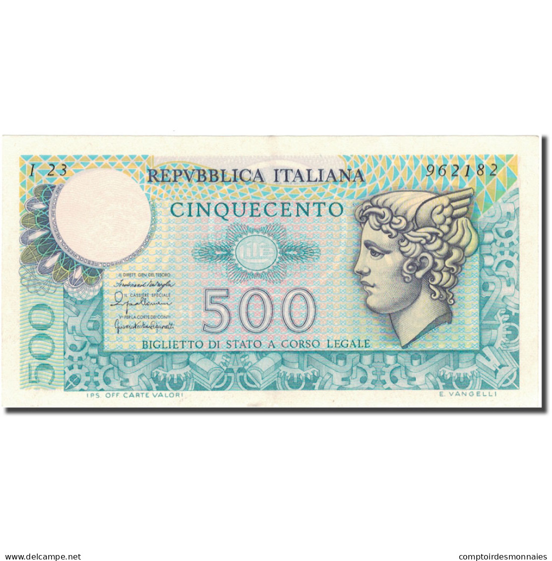 Billet, Italie, 500 Lire, 1976, 1976-12-20, KM:94, SUP - 500 Lire