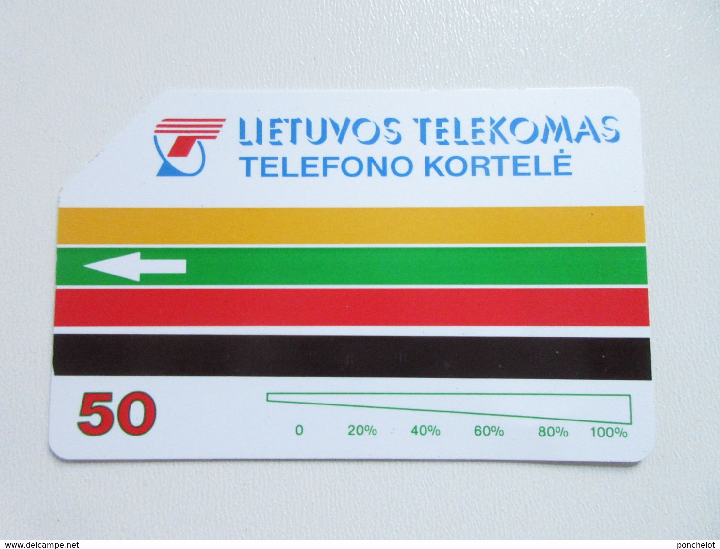 TC LITUANIE LIETUVOS TELEKOMAS Telefono Aparatas ATM Anglija 1929 M - Telefoon