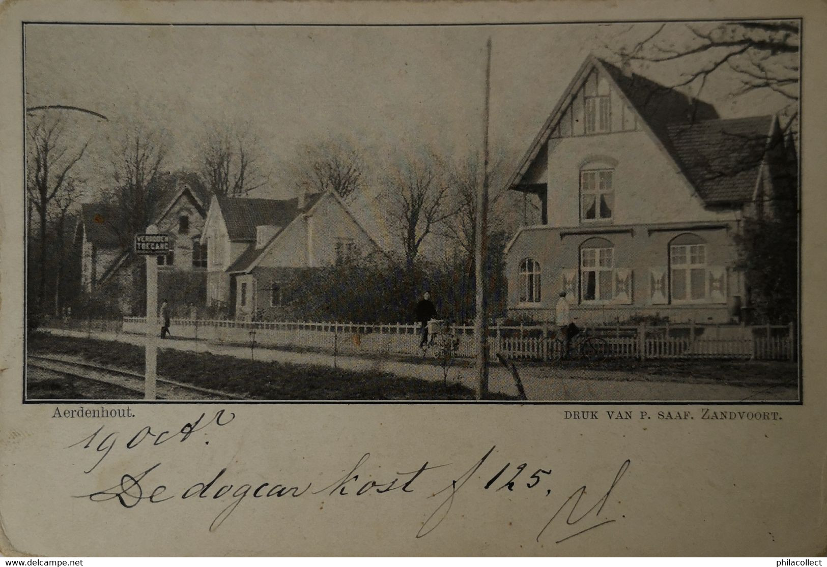 Aerdenhout Bij Haarlem // Ca 1900 Ronde Hoeken - Bloemendaal