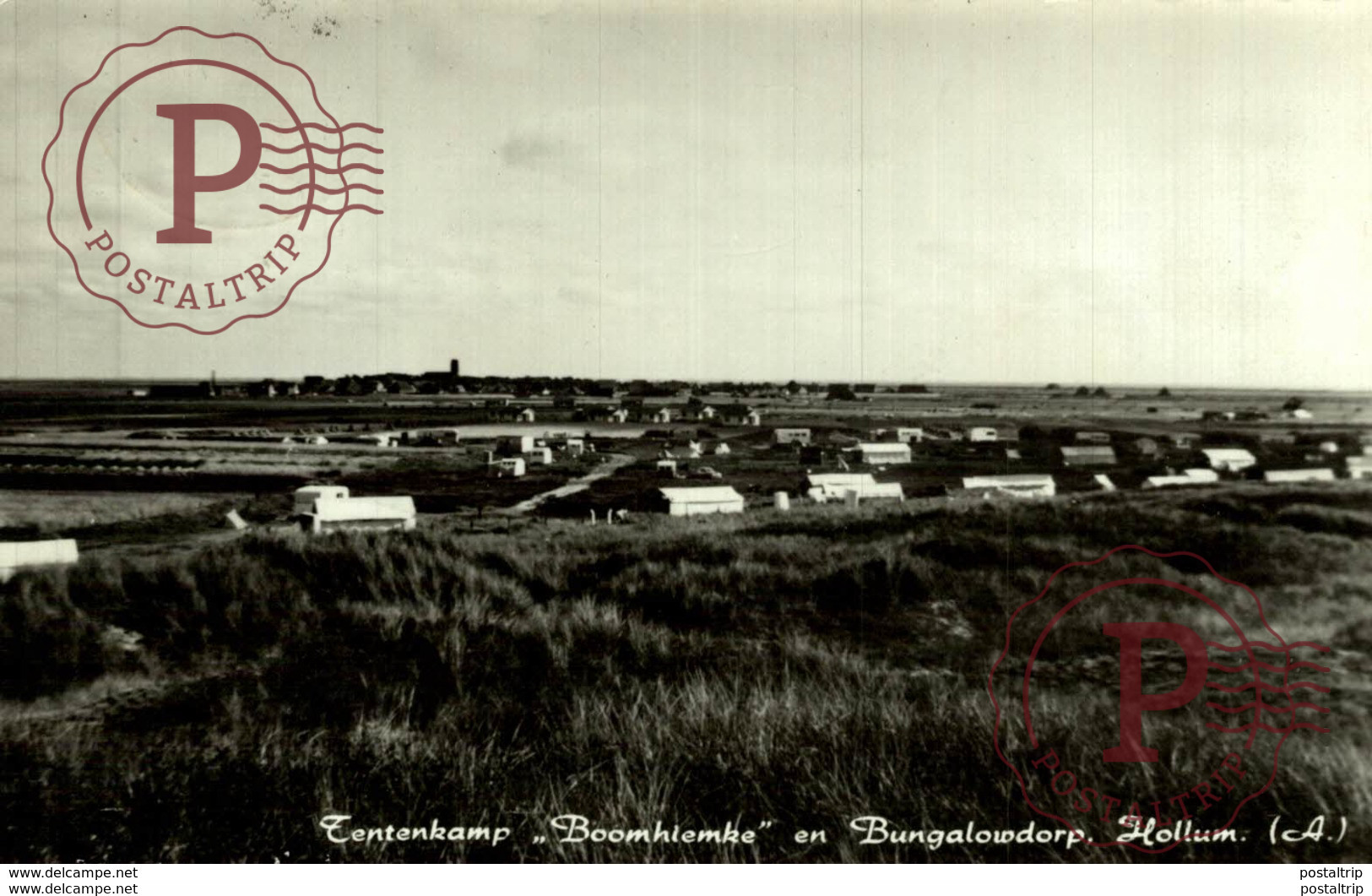 TENTENKAMP "BOOMHIEMKE" EN BUNGALOWDORP   HOLLUM - Ameland