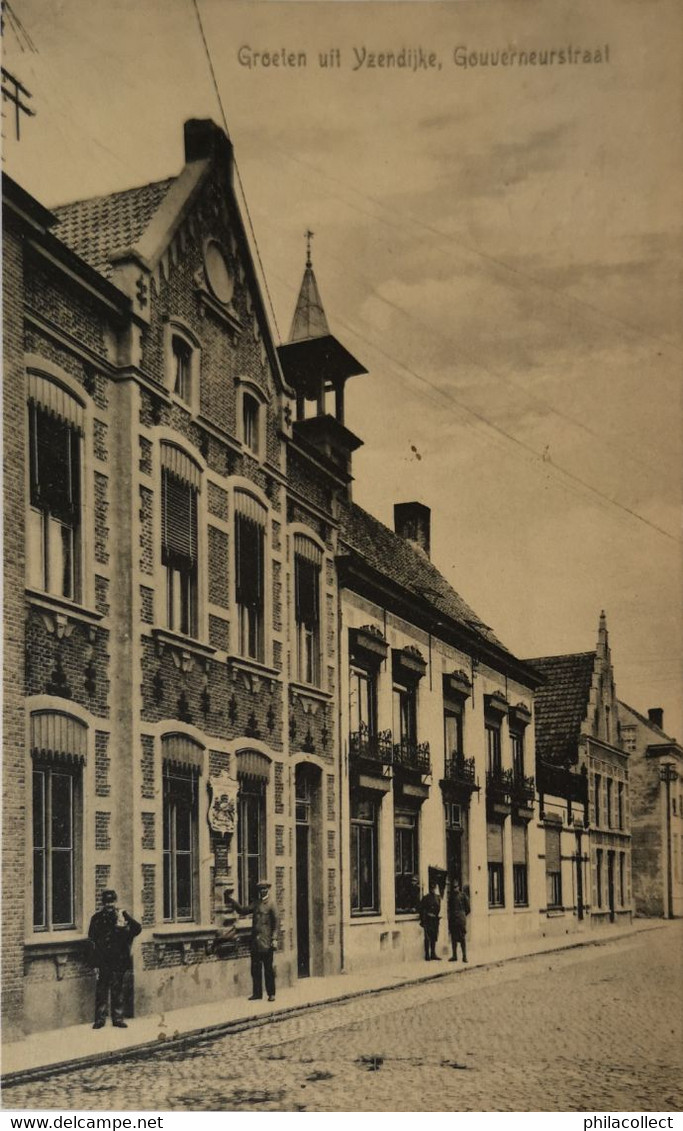 Yzendijke - IJzendijke // Gouverneurstraat 1919 - Otros & Sin Clasificación