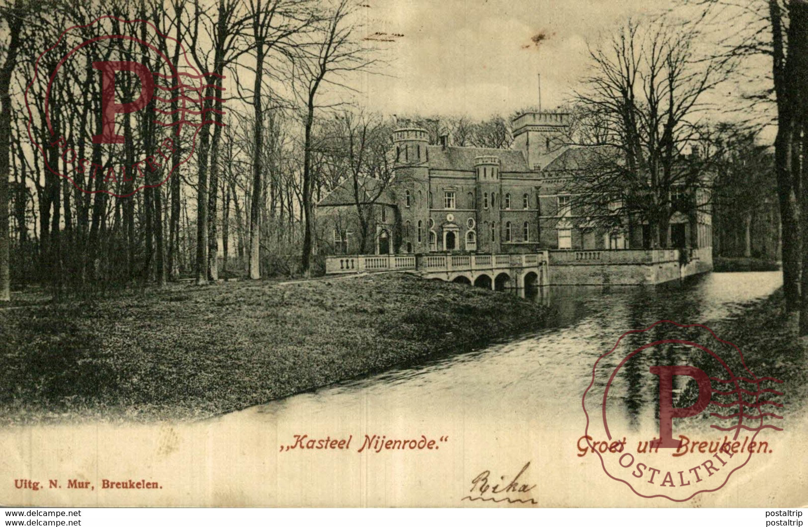 GROETEN UIT Kasteel Nijenrode Breukelen 1904 - Breukelen