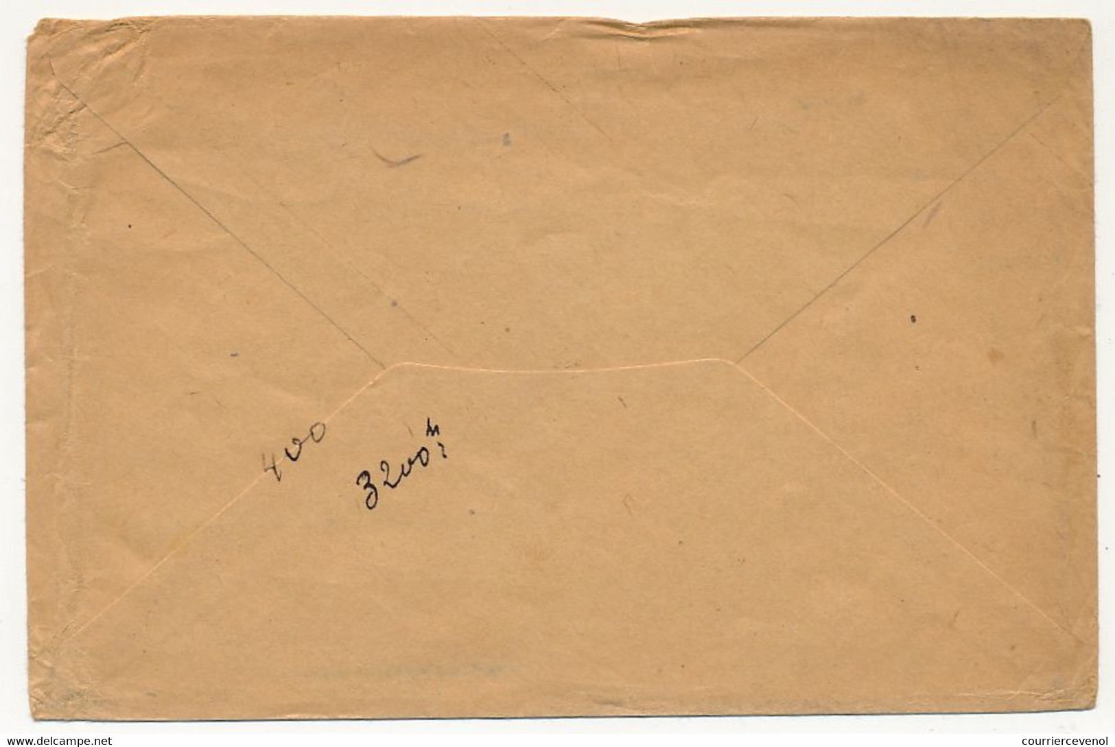 Enveloppe Prisonnier Français - Camp De Darmstadt - 14 Janvier 1916 - Censure (peu Lisible) - WW I