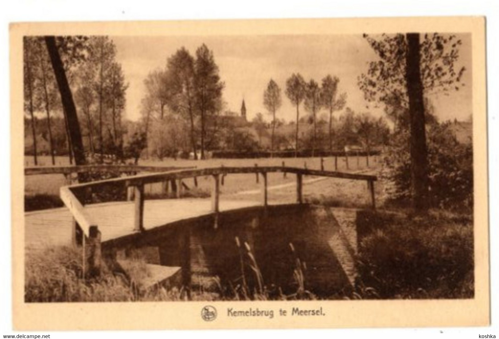 MEERSEL - Kemelsbrug - Verzonden 1934 - Hoogstraten