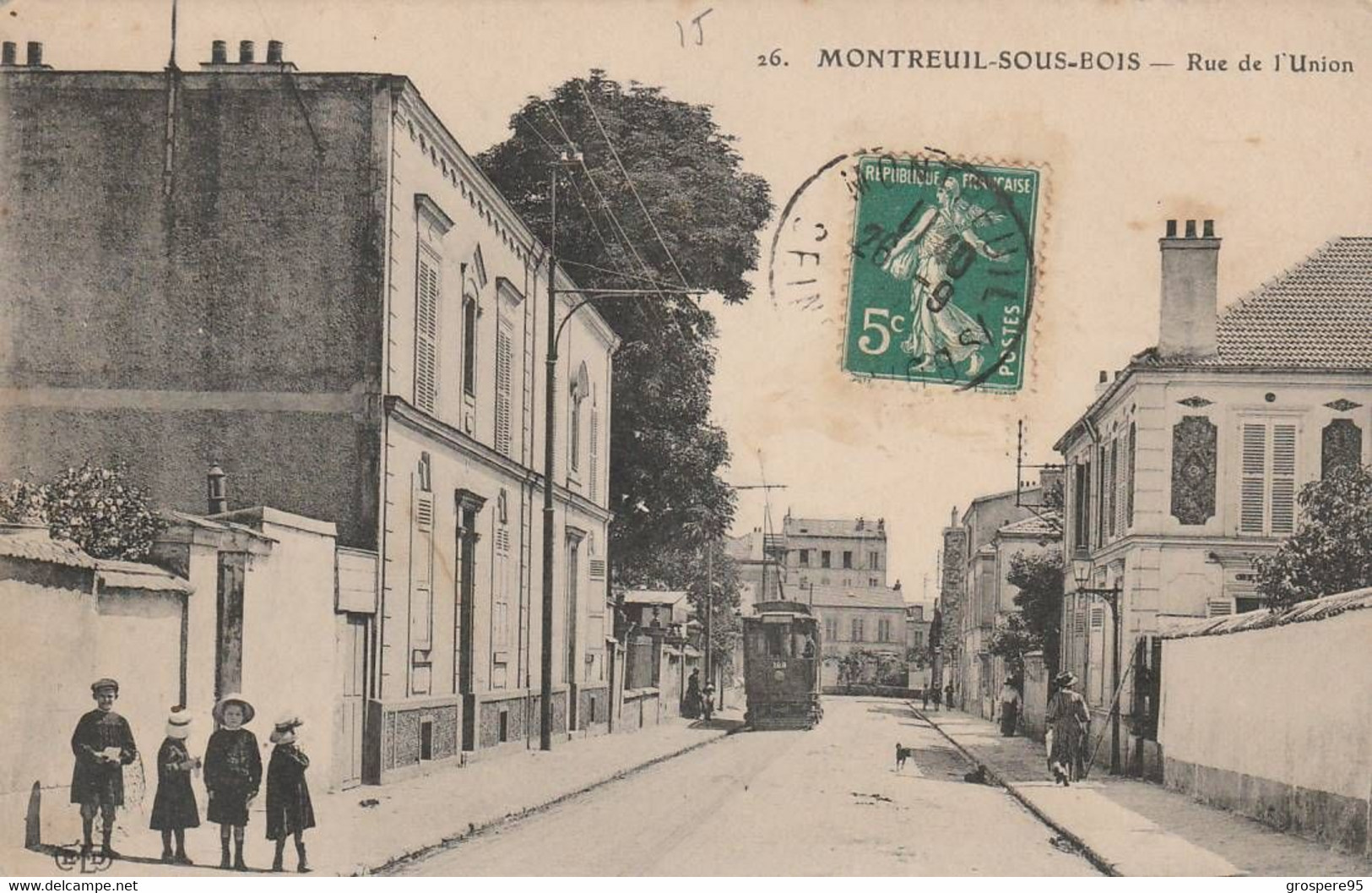 MONTREUIL SOUS BOIS RUE DE L'UNION RARE - Montreuil