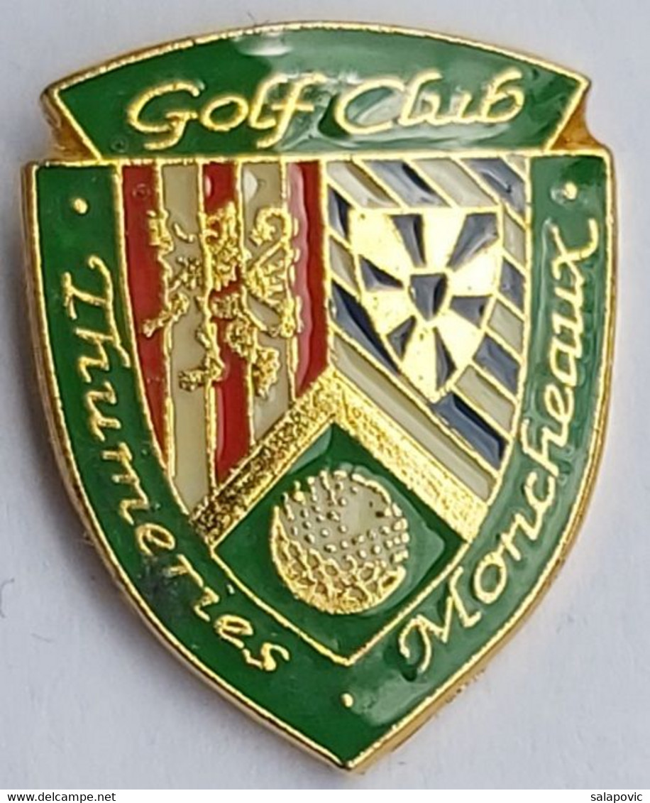 Golf Club De Thumeries Moncheaux France Golf CLUB PINS BADGES A5/3 - Golf