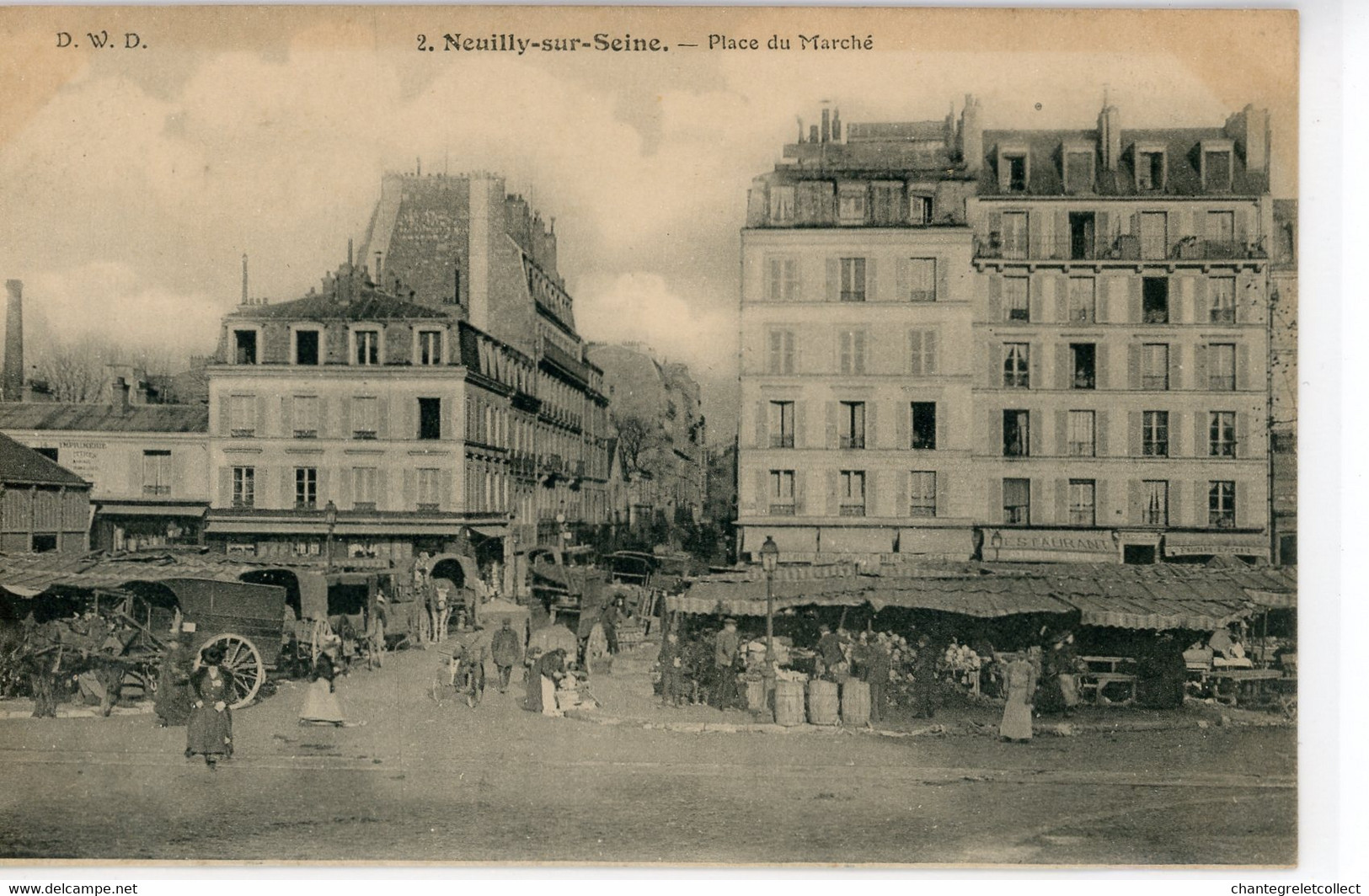 NEUILLY Sur Seine (92) , Place Du Marché - Neuilly Sur Seine