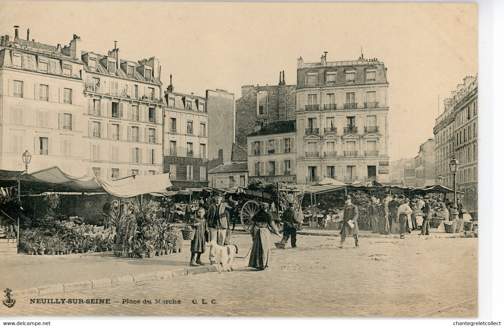 NEUILLY Sur Seine (92) , Place Du Marché - Neuilly Sur Seine