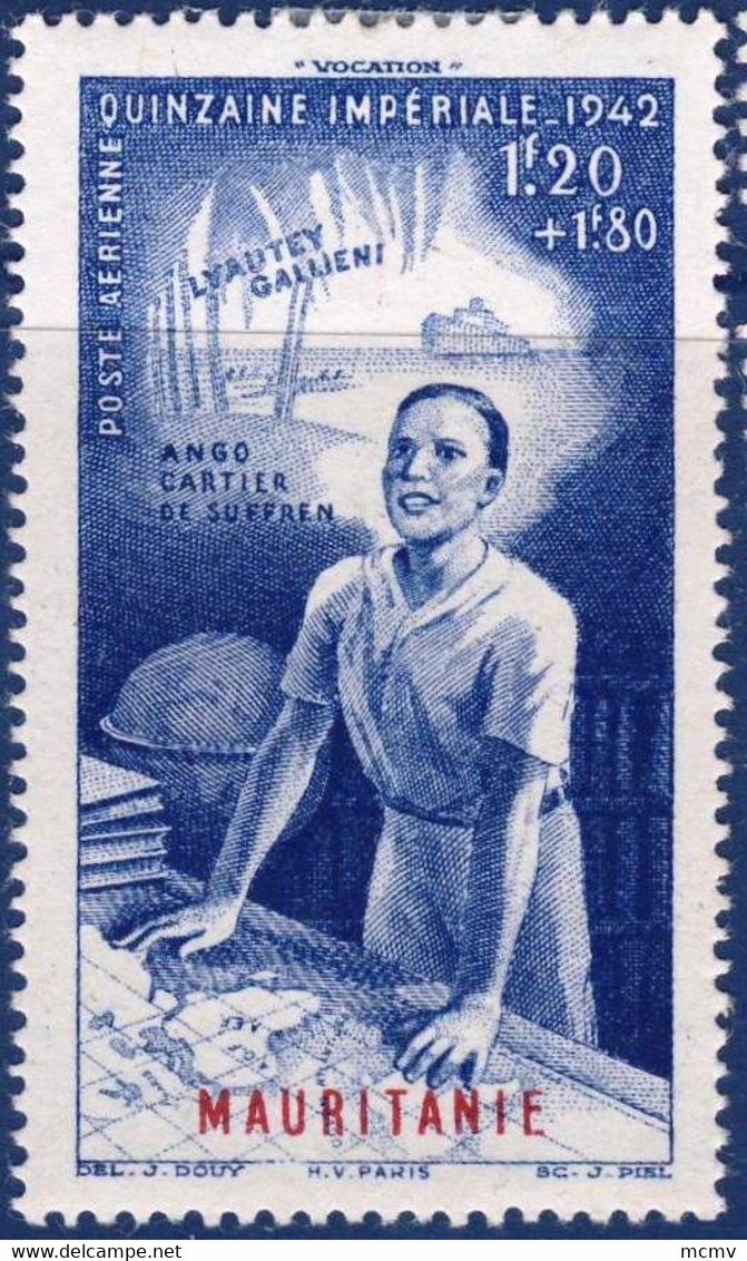 PA N° 9 QUINZAINE IMPERIALE     NEUF*  ANNEE 1942 - Unused Stamps