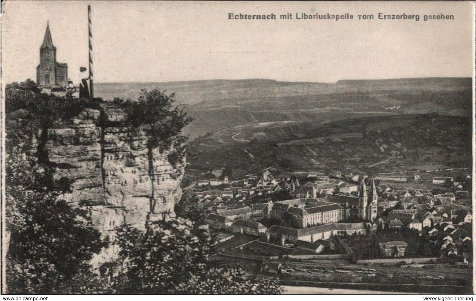 ! Alte Ansichtskarte Echternach, Luxemburg - Echternach