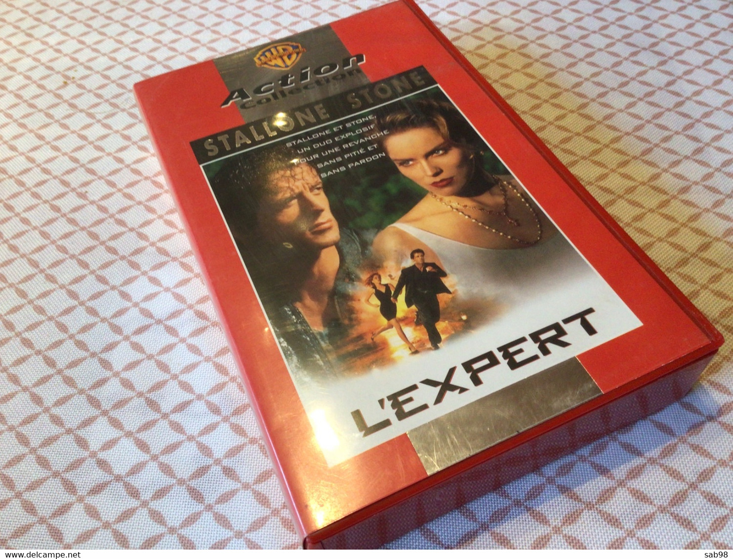 Stallone Et Stone VHS Originale Action Collection De 1994 Warner Bros L’expert - Actie, Avontuur