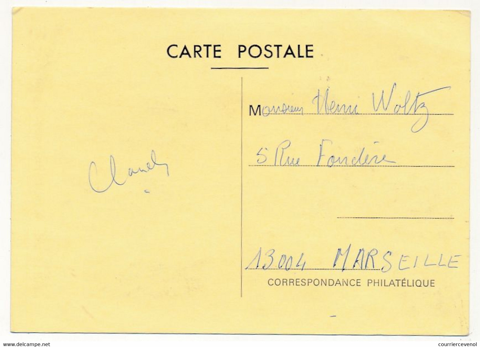 FRANCE => Carte Locale "Journée Du Timbre" 1978 - 88 SAINT DIE - Relevage Du Courrier - 8/4/1978 - Cartas & Documentos