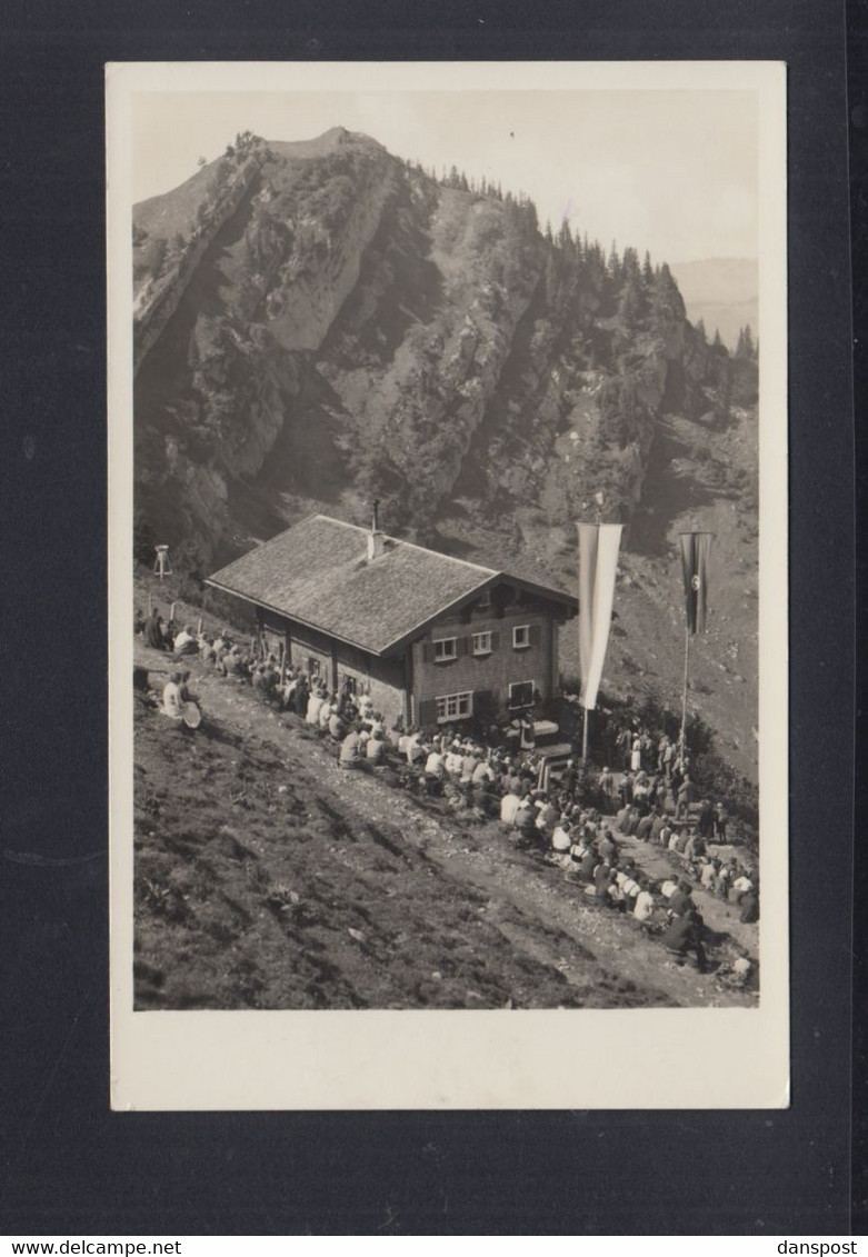 Dt. Reich AK Staufner Haus Am Hochgrat 1936 - Oberstaufen