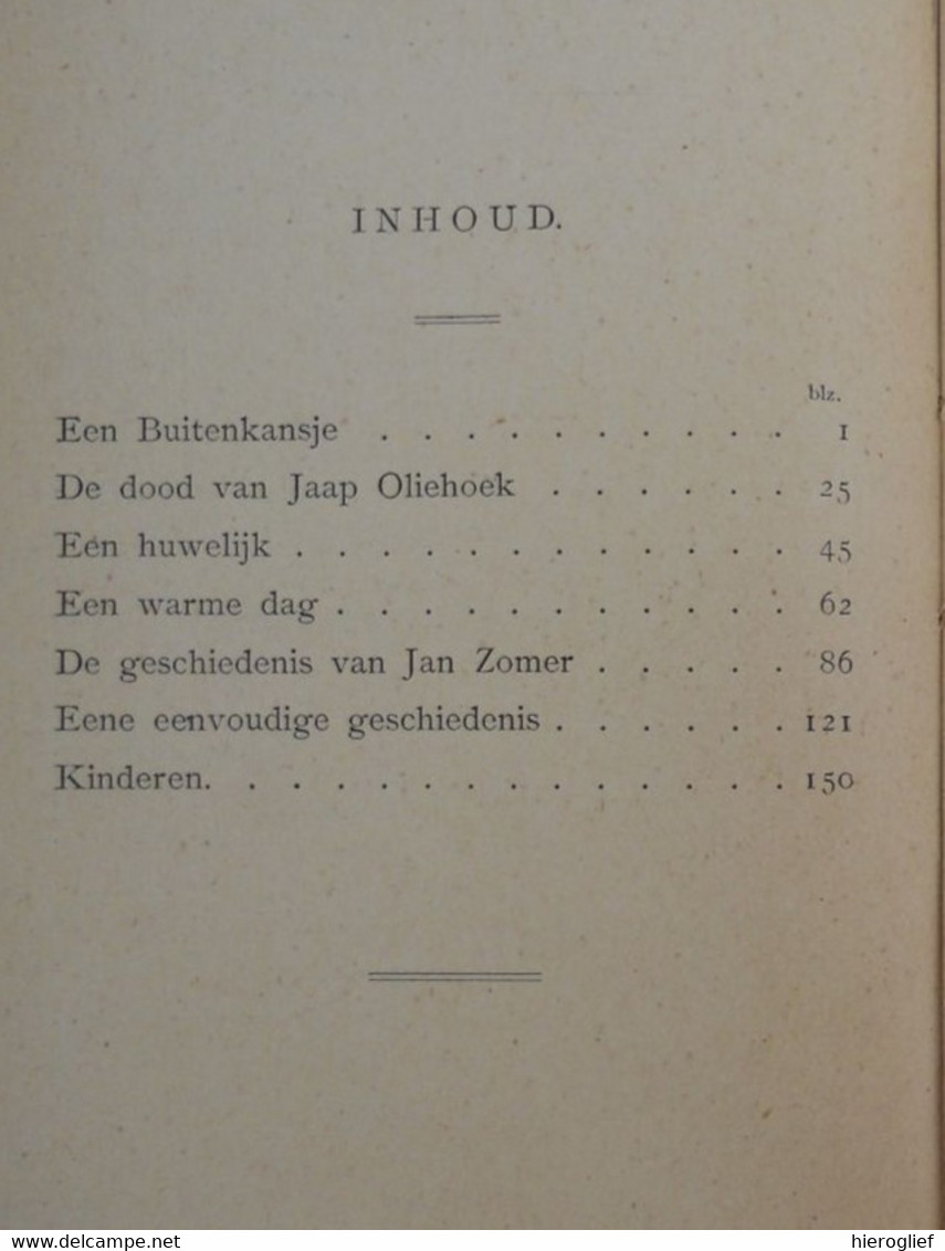 UIT HET LEVEN door A. COOPLANDT met etsen v B. Van Houten en Ph. Zilcker