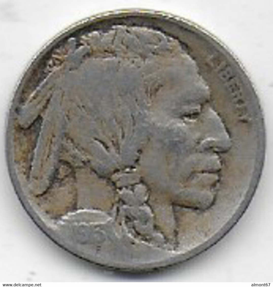 ETATS UNIS  - 5 Cent  1913 - 1913-1938: Buffalo