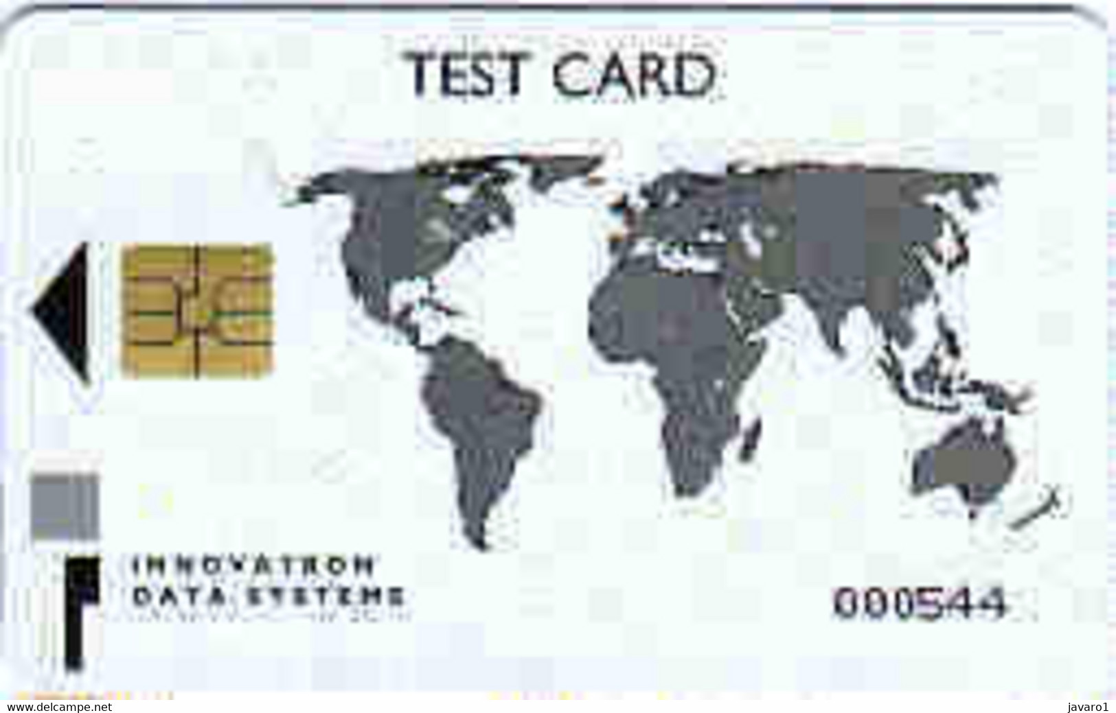 PALESTINA : PALT01 Solaic TEST CARD (palestina?) USED - Palestine