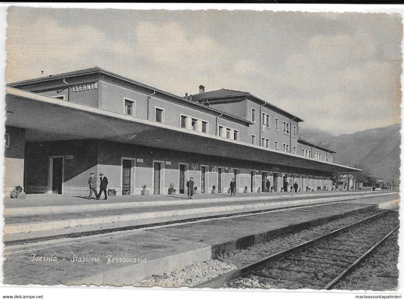 ISERNIA - STAZIONE FERROVIARIA -  NON SPEDITA - Isernia