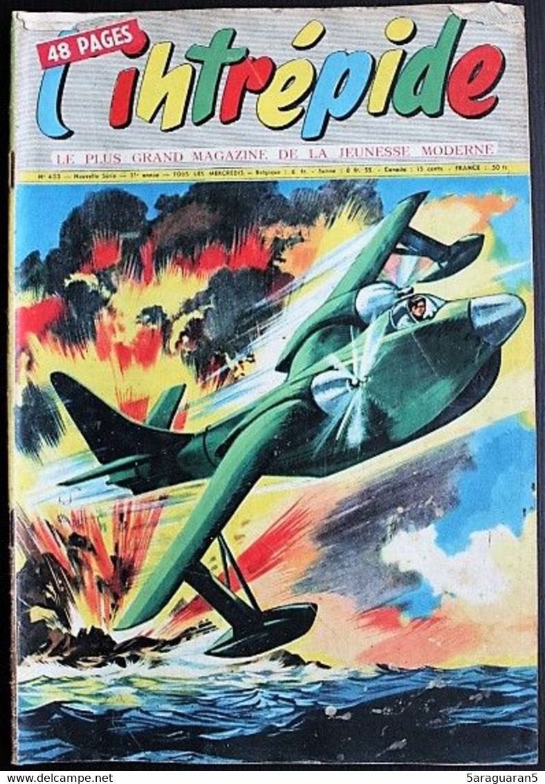 L'intrépide (2ème Série) - N° 433 - 12 Février 1958 - L'Intrépide