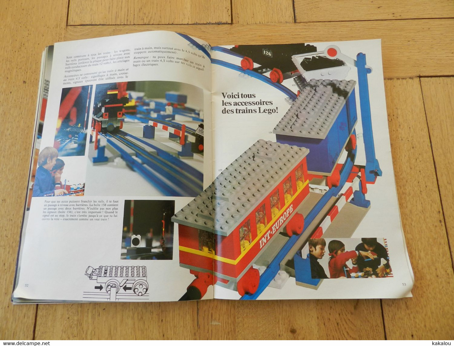 ancien catalogue LEGO 1971 1972