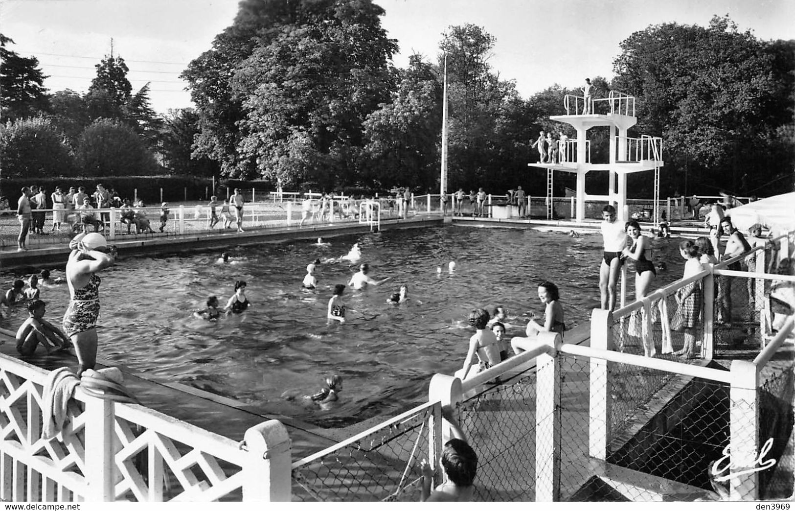 CHÂTEAUNEUF-en-THYMERAIS (Eure-et-Loir) - La Piscine - Plongeoirs - Châteauneuf