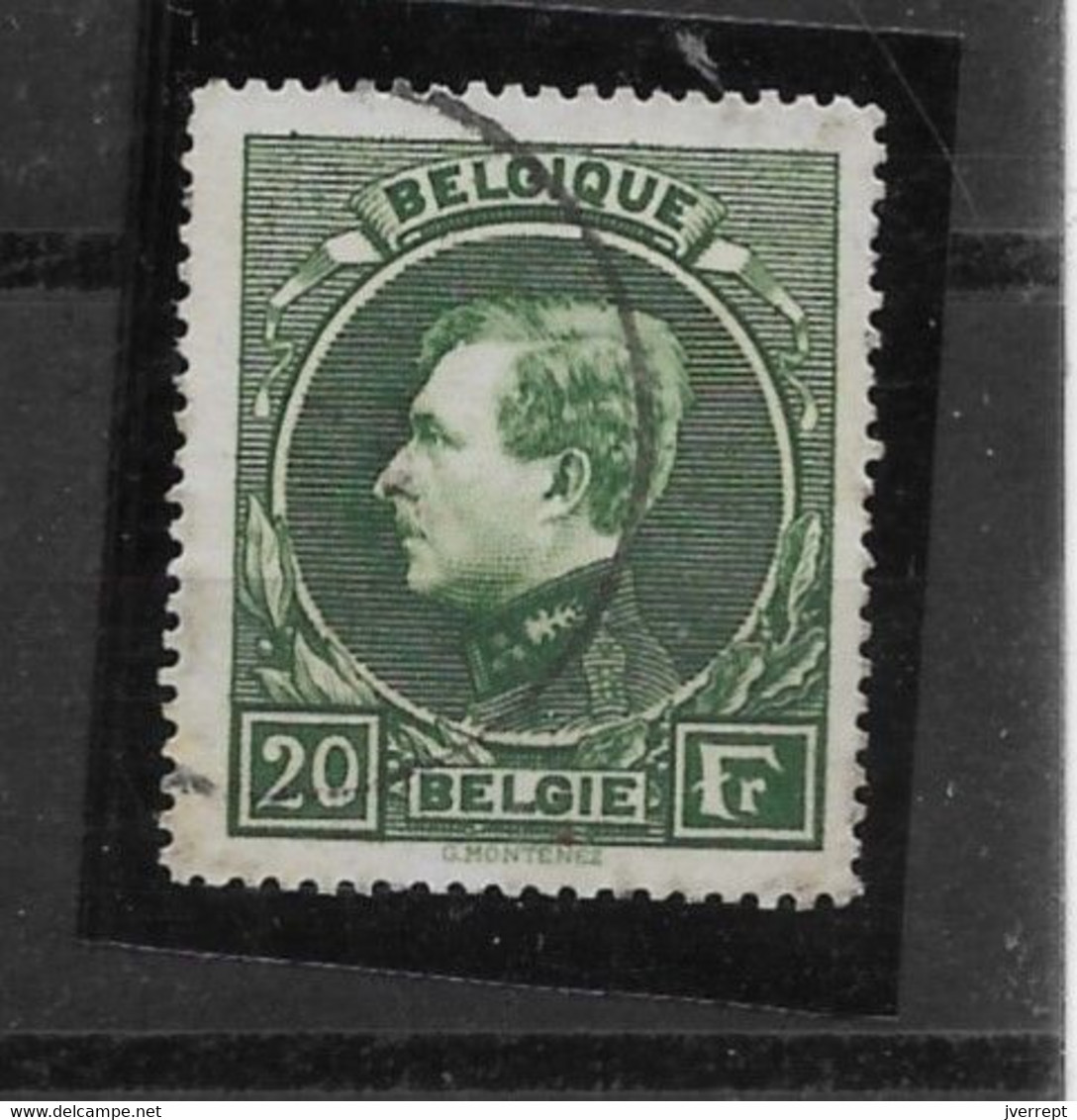 België   N° 290 - 1929-1941 Gran Montenez