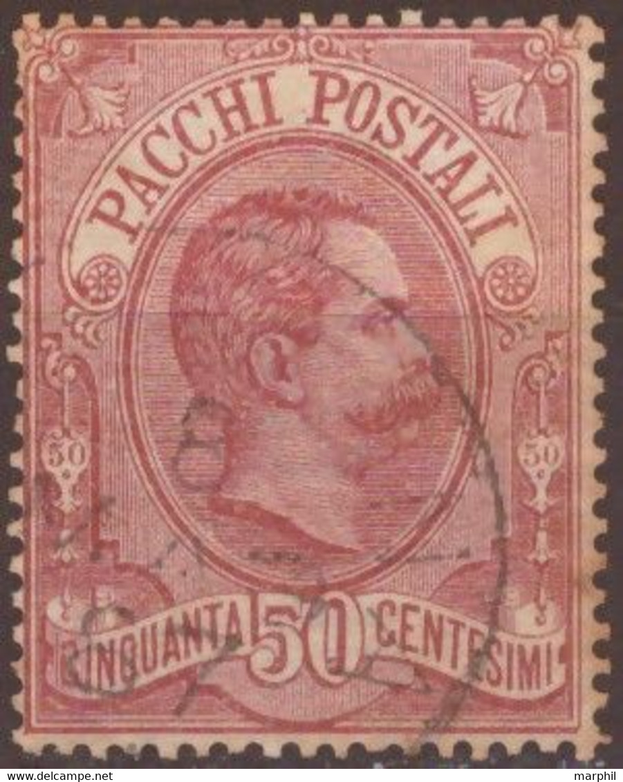 Italia 1884 Pacchi Postali Un#3 50c. (o) Vedere Scansione - Colis-postaux