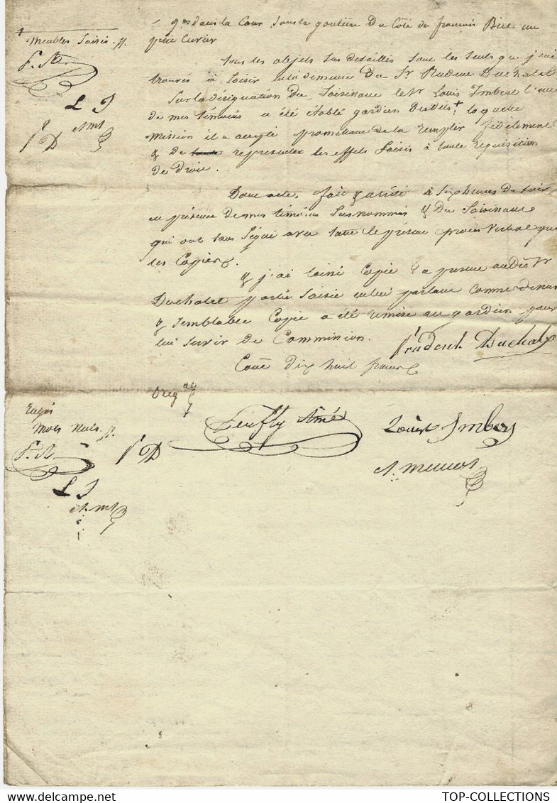 1844 MAISON NEUILLY EN THELLE Oise Picquefeu Fabricant De Soie à Paris  Hour Marchand Duchatel REQUETE Au JUGE DE PAIX - Manuscripten