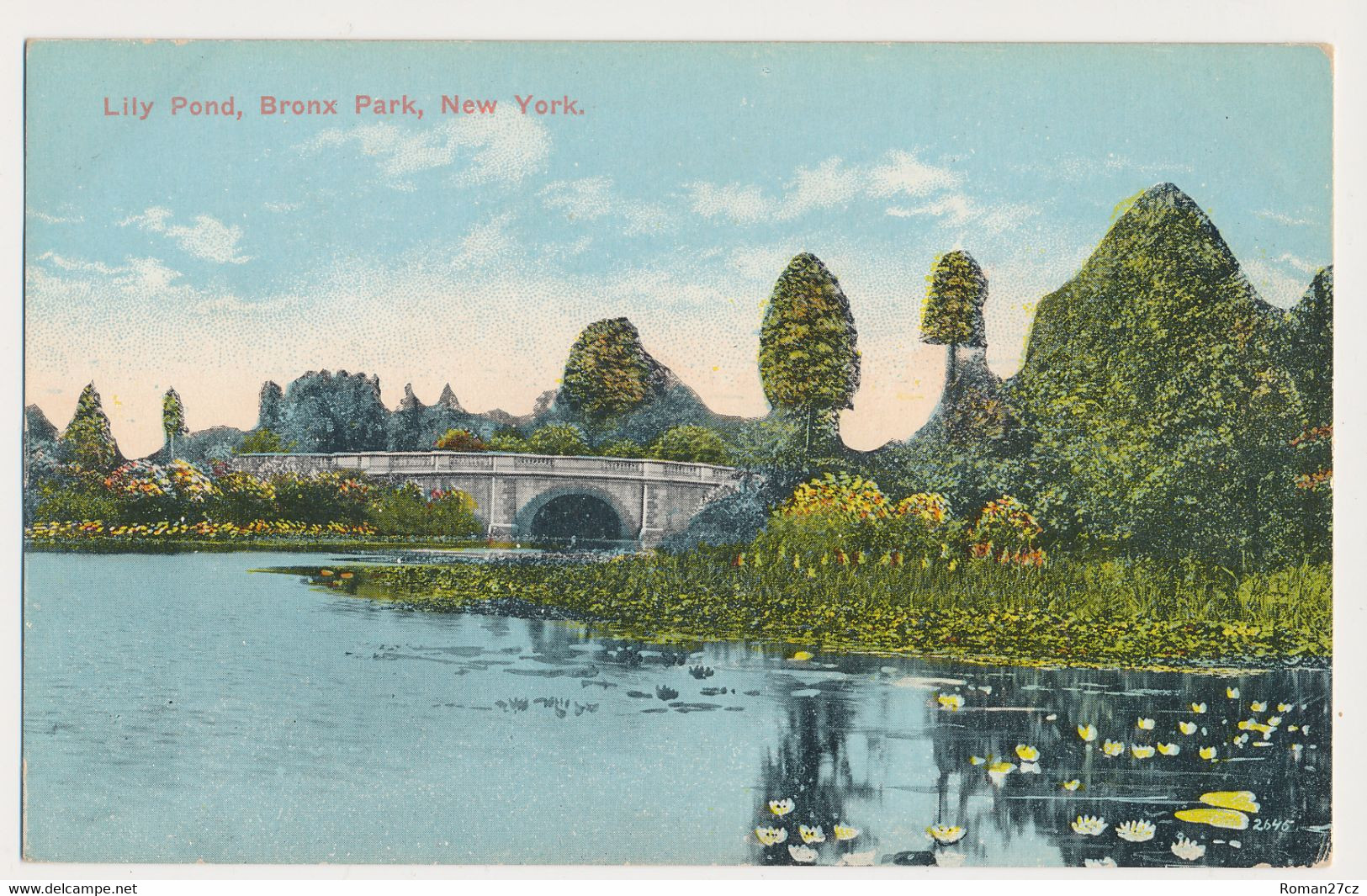 Lily Pond Bronx Park, New York, USA - Bronx