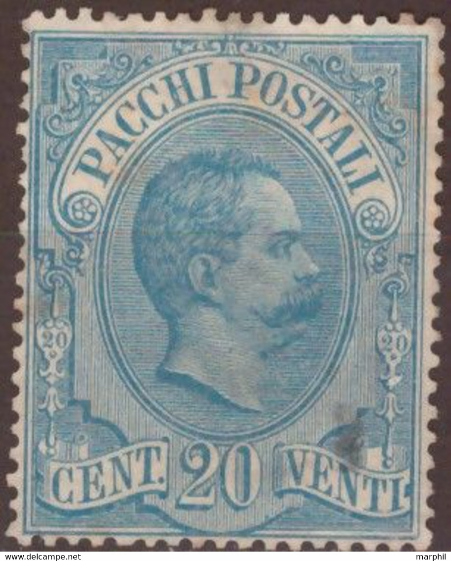 Italia 1884 Pacchi Postali Un#2 10c. M(*) Vedere Scansione - Postpaketten