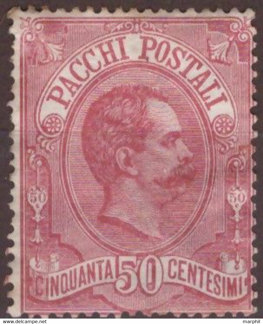 Italia 1884 Pacchi Postali Un#3 50c. M(*) Vedere Scansione - Colis-postaux