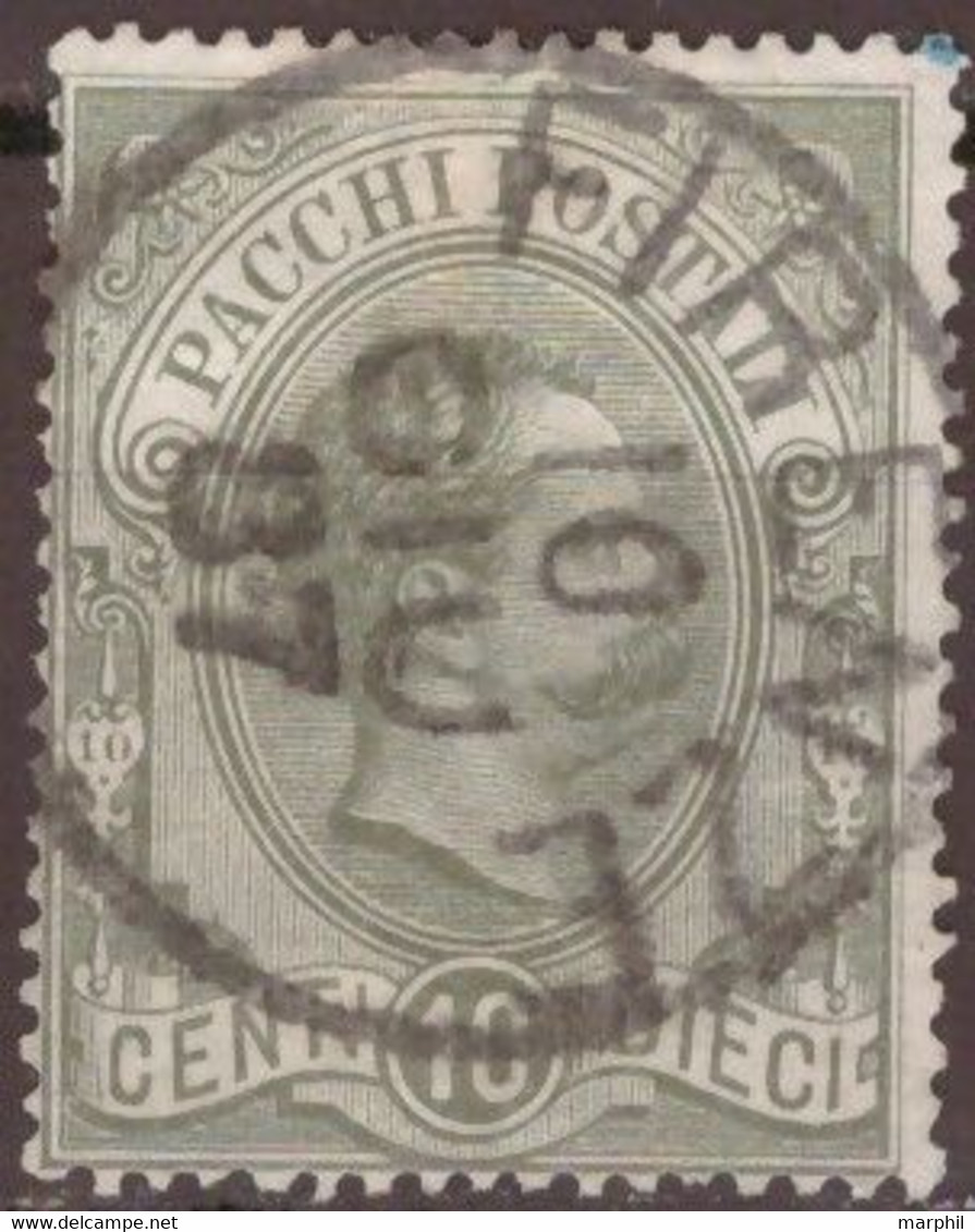 Italia 1884 Pacchi Postali Un#1 10c. (o) Vedere Scansione - Postpaketten