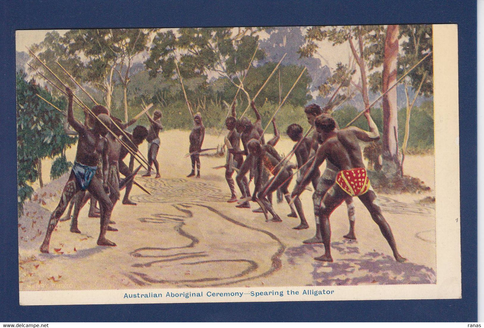 CPA Australie > Aborigènes Non Circulé - Aborigeni