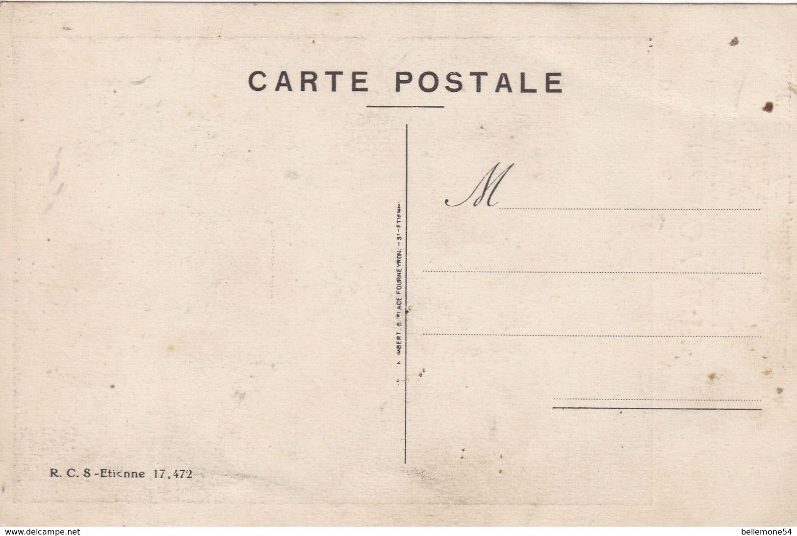 Cpa Dept 62 - Harnes - Vendeur De  Bicyclettes Royal-fabric Ets Rower Corroyez Rue De Lens Harnes(voir Scan Recto-verso) - Harnes