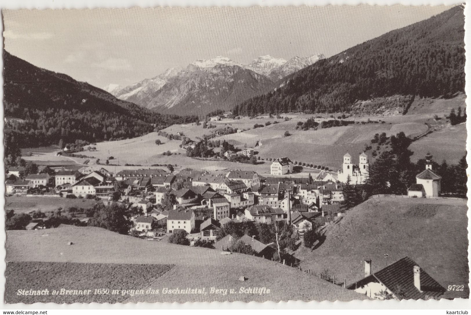 Steinach Am Brenner 1050 M Gegen Das Gschnitztal, Berg U. Schilifte - (Tirol, Österreich / Austria) - Steinach Am Brenner