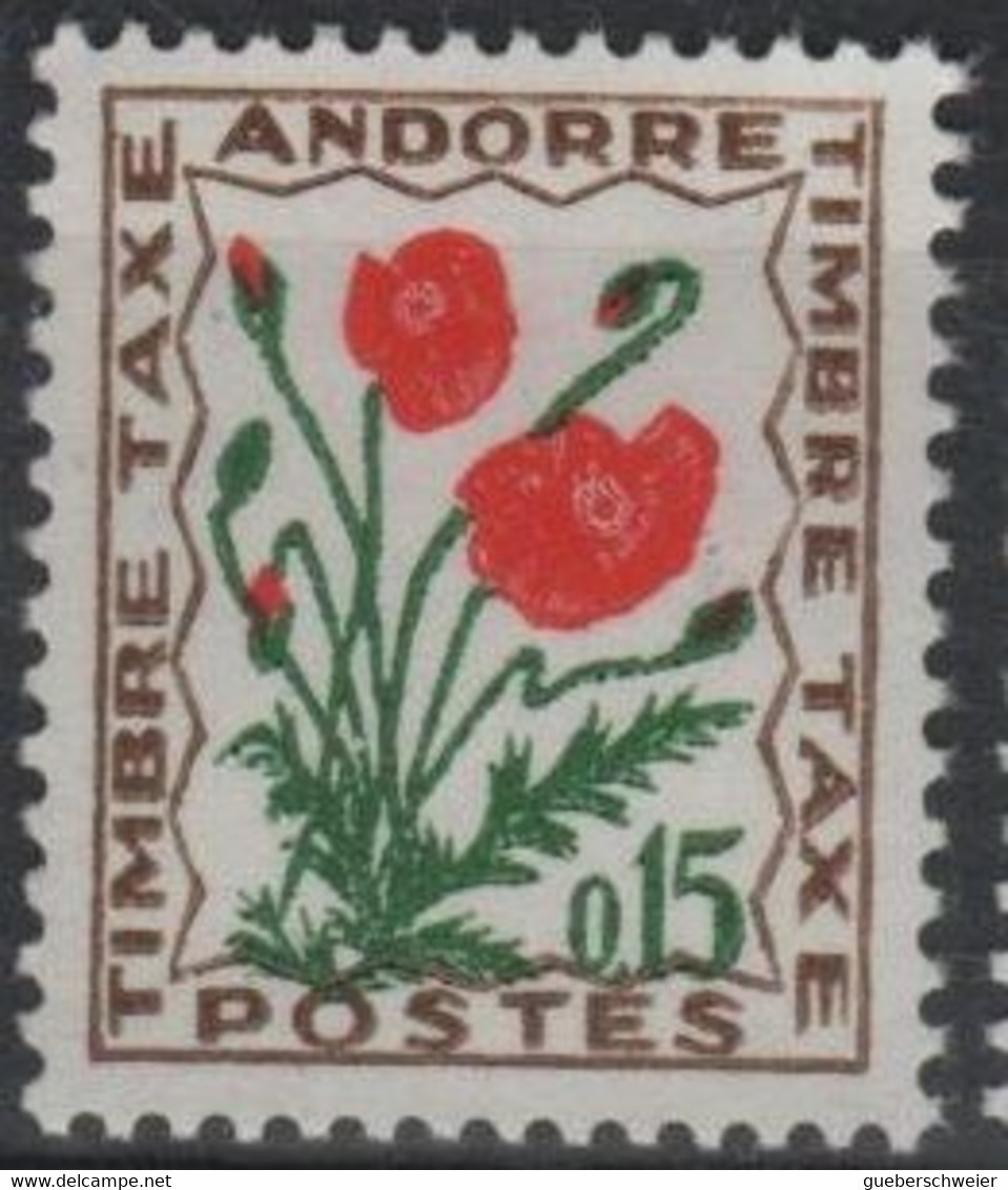 AND 89 - ANDORRE TAXE N° 48 Neuf** - Andere & Zonder Classificatie