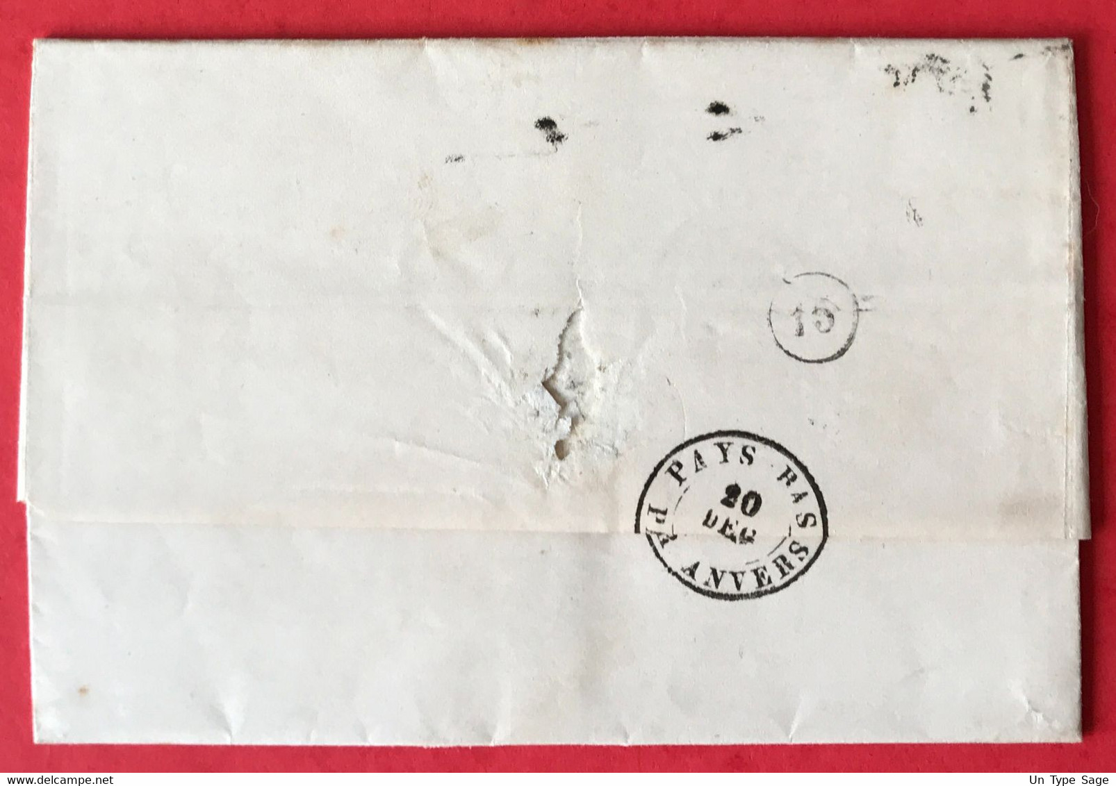 Pays-Bas N°21 Sur Lettre De Rotterdam Pour Anvers, Belgique - (C001) - Cartas & Documentos