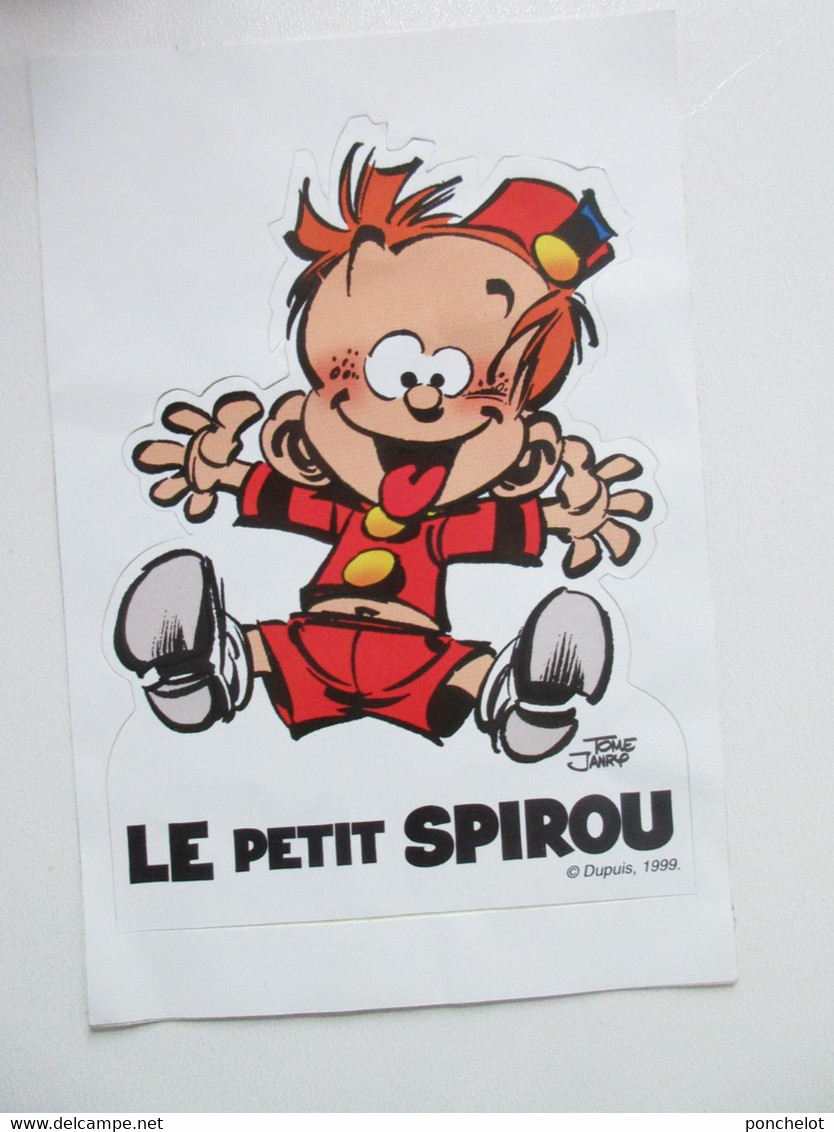 BD LE PETIT SPIROU  Autocollant - Stickers